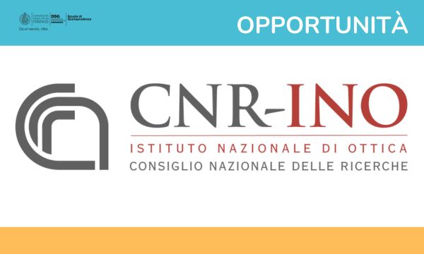 Istituto Nazionale di Ottica del Consiglio Nazionale delle Ricerche (CNR) ha bandito 12 borse di alta formazione e ricerca-azione.